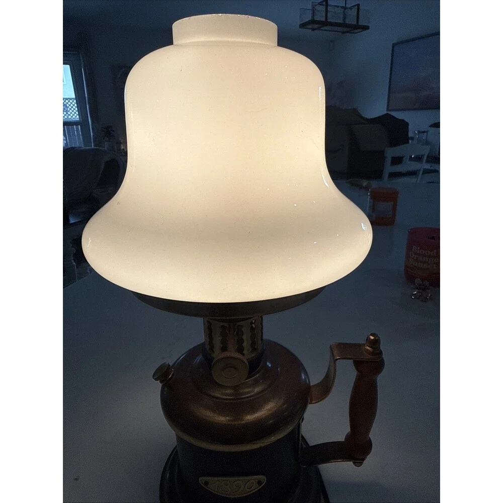 1890 Hurricane Shade Lamp Underwriters Laboratories
